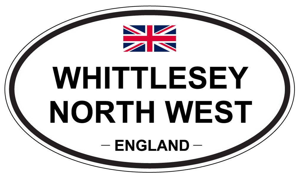 WHITTLESEY NORTH WEST, England - Oval Magnet