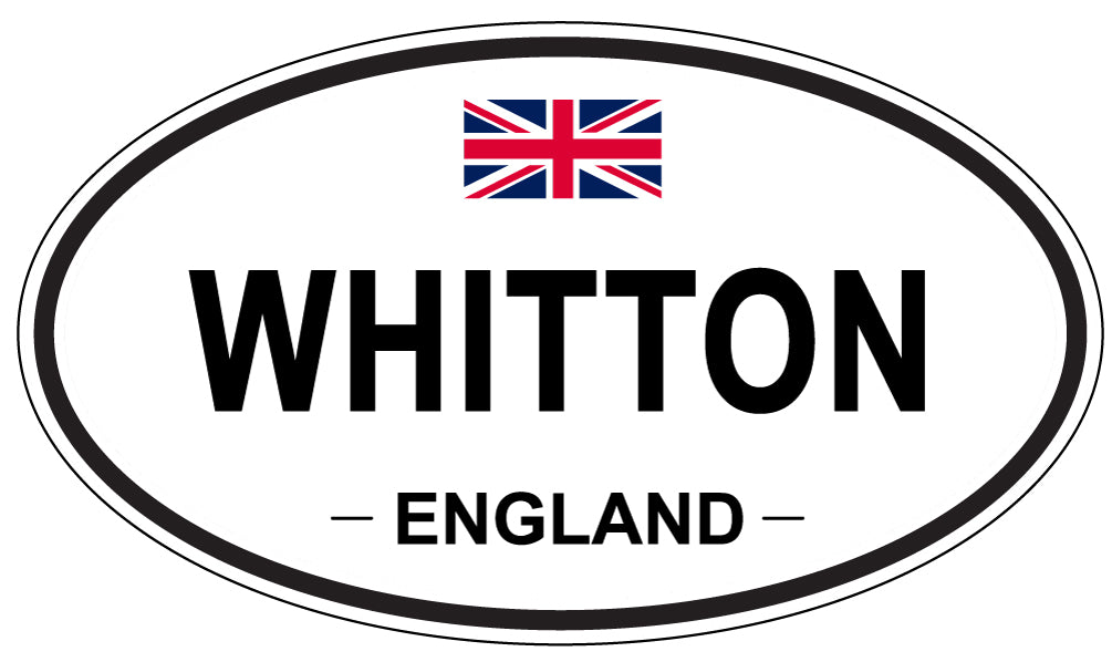WHITTON, England - Oval Magnet