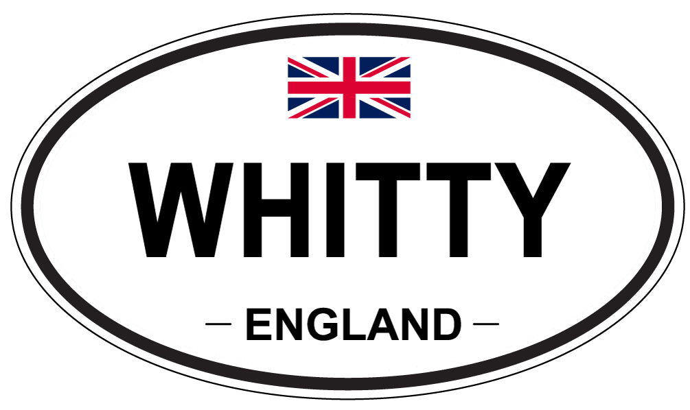 WHITTY, England - Oval Magnet