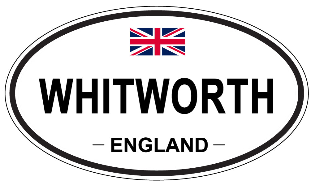 WHITWORTH, England - Oval Magnet