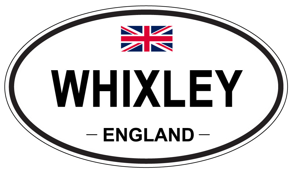 WHIXLEY, England - Oval Magnet