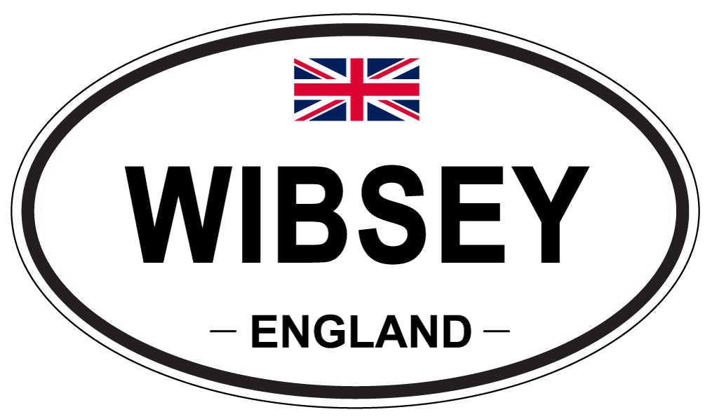 WIBSEY, England - Oval Magnet