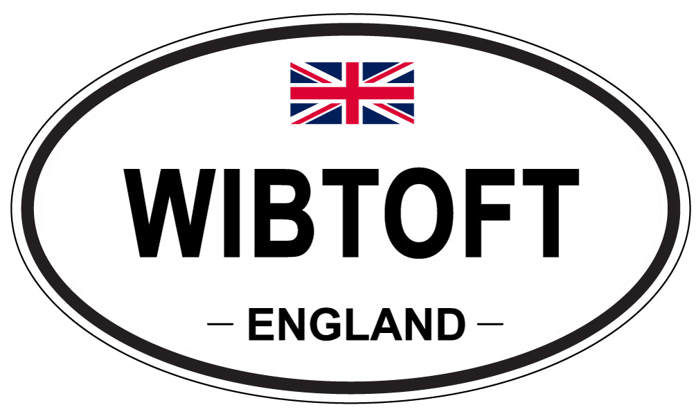 WIBTOFT, England - Oval Magnet