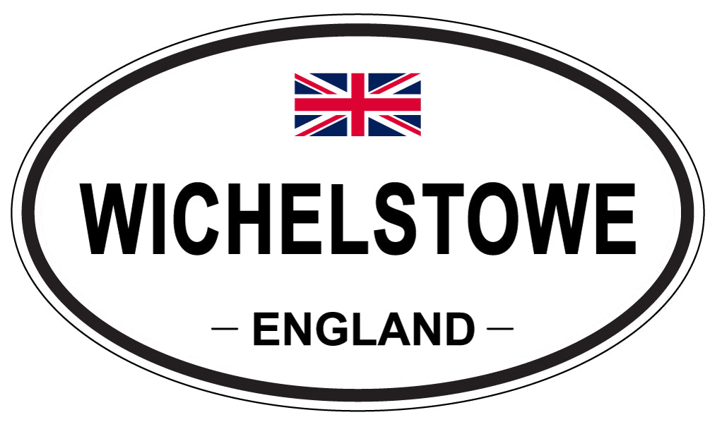 WICHELSTOWE, England - Oval Magnet