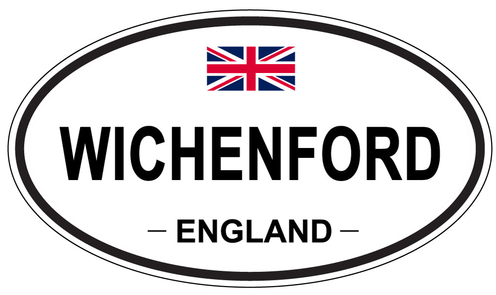 WICHENFORD, England - Oval Magnet