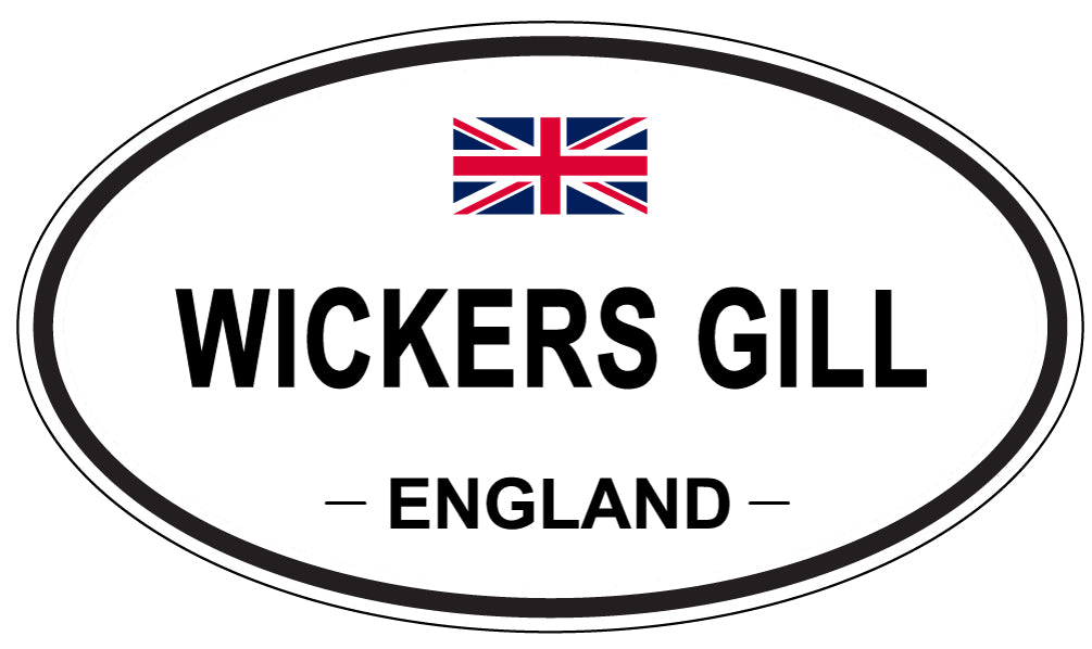 WICKERS GILL, England - Oval Magnet