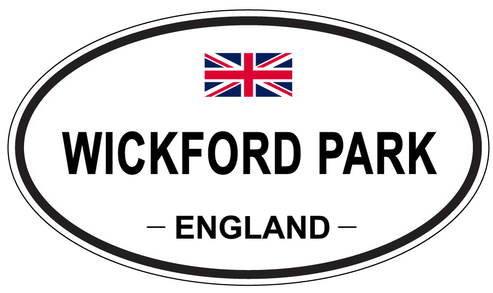 WICKFORD PARK, England - Oval Magnet