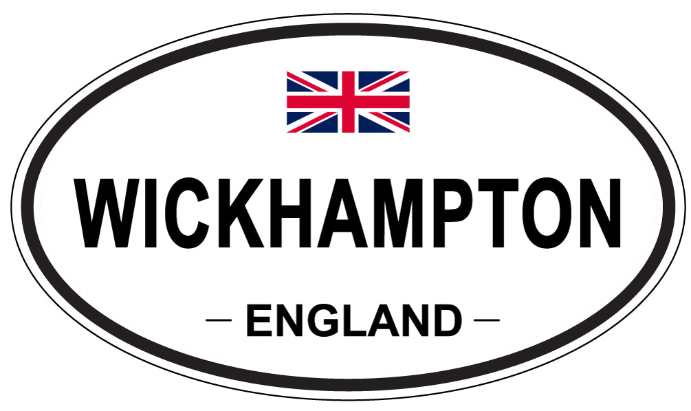 WICKHAMPTON, England - Oval Magnet
