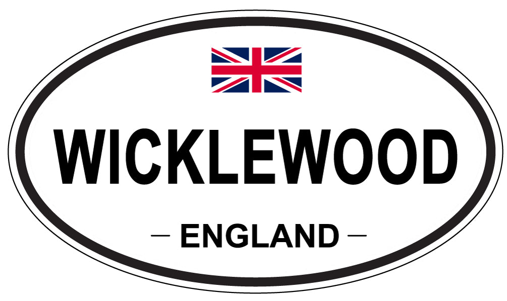WICKLEWOOD, England - Oval Magnet