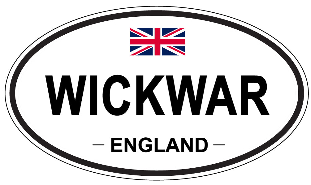 WICKWAR, England - Oval Magnet
