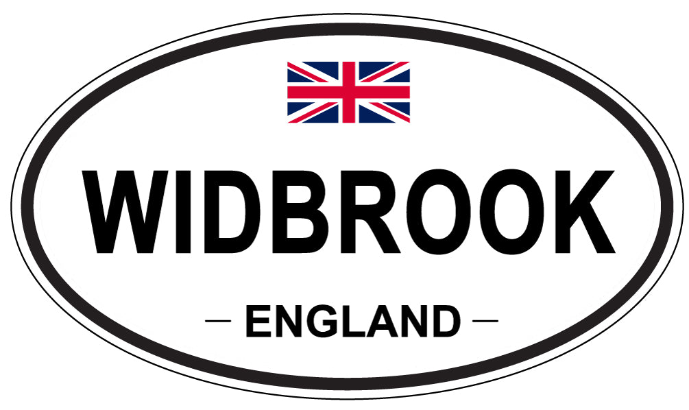 WIDBROOK, England - Oval Magnet