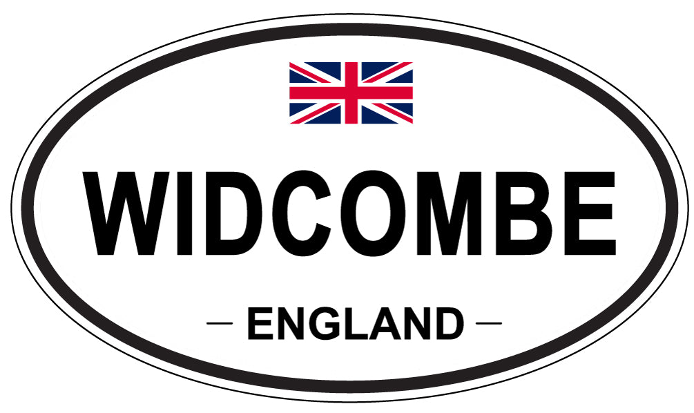 WIDCOMBE, England - Oval Magnet
