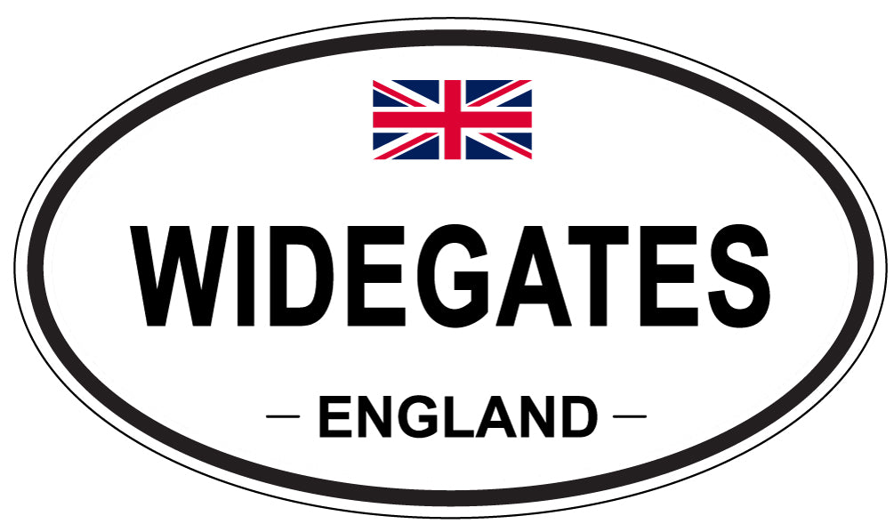 WIDEGATES, England - Oval Magnet