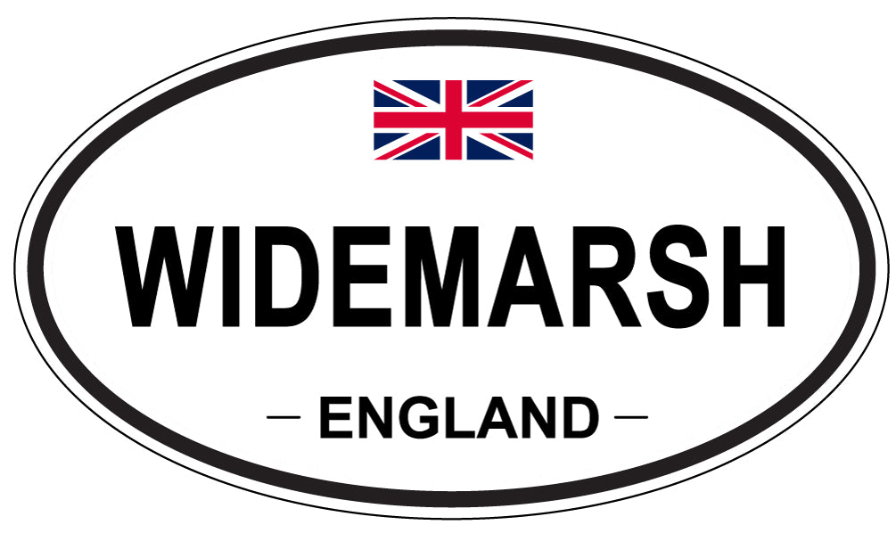WIDEMARSH, England - Oval Magnet