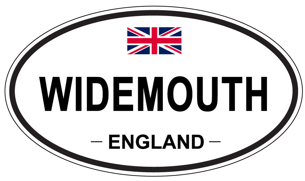 WIDEMOUTH, England - Oval Magnet