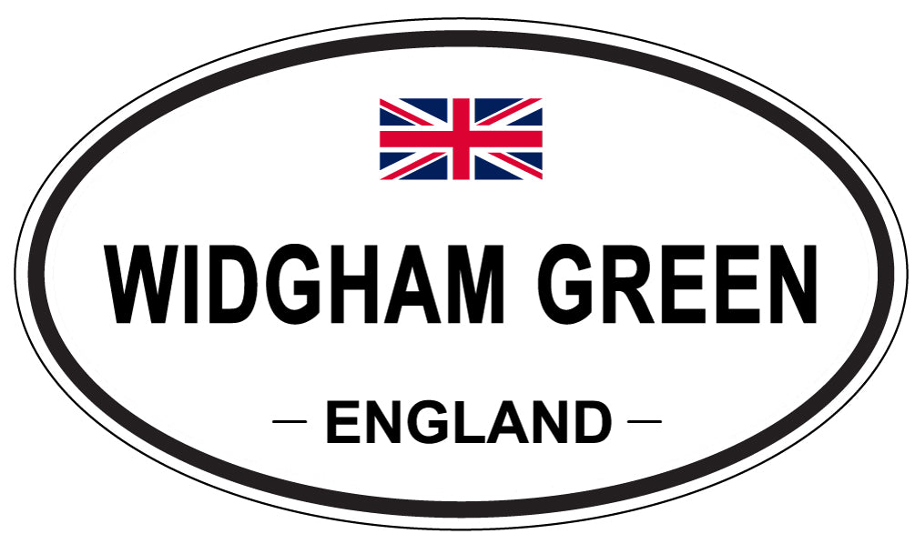 WIDGHAM GREEN, England - Oval Magnet
