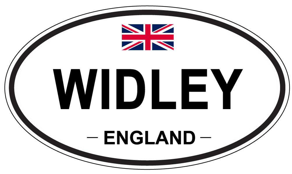 WIDLEY, England - Oval Magnet