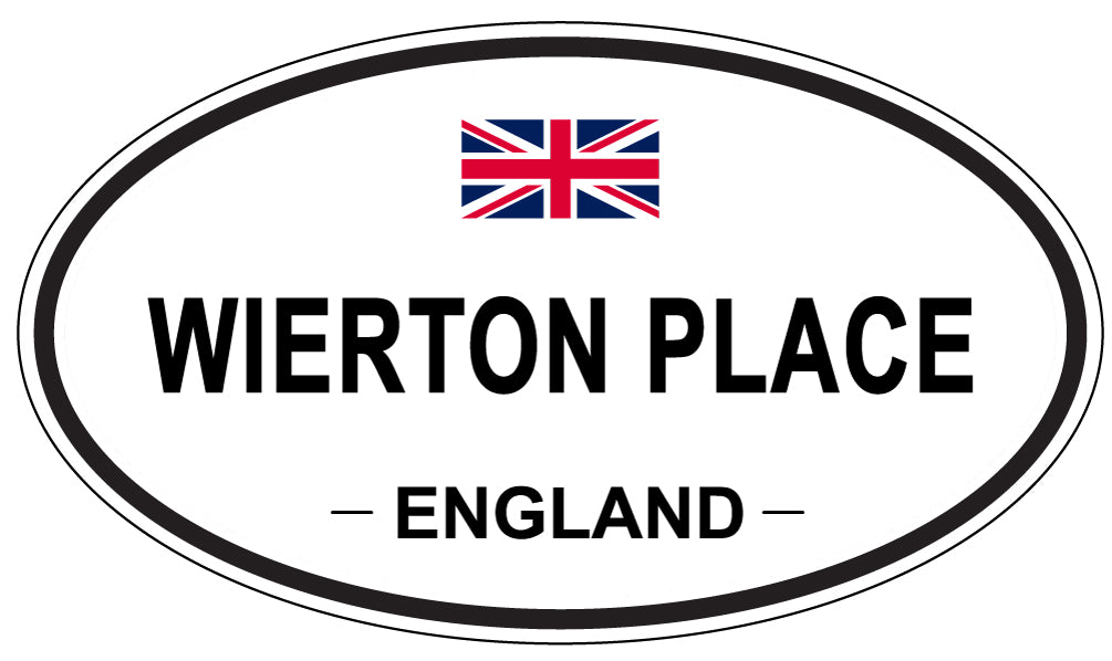 WIERTON PLACE, England - Oval Magnet