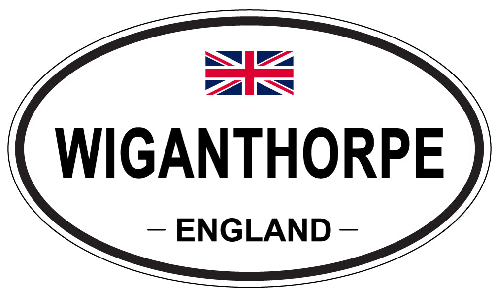 WIGANTHORPE, England - Oval Magnet