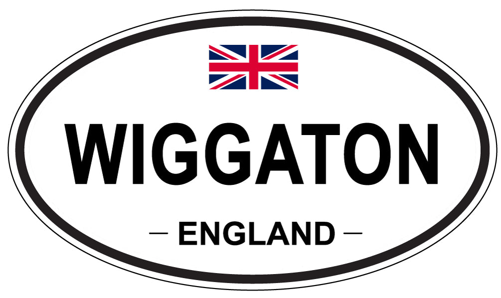 WIGGATON, England - Oval Magnet