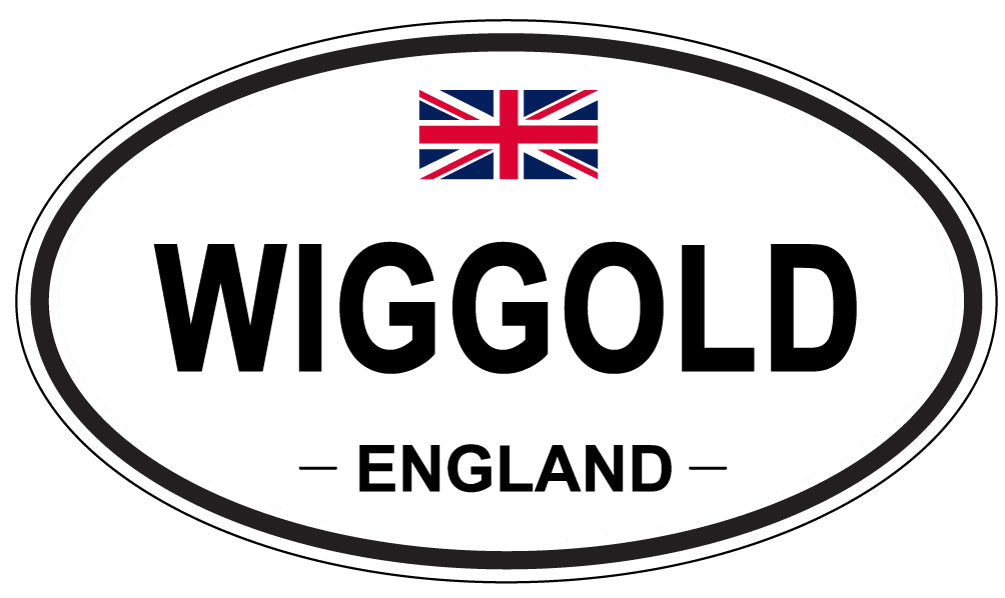 WIGGOLD, England - Oval Magnet