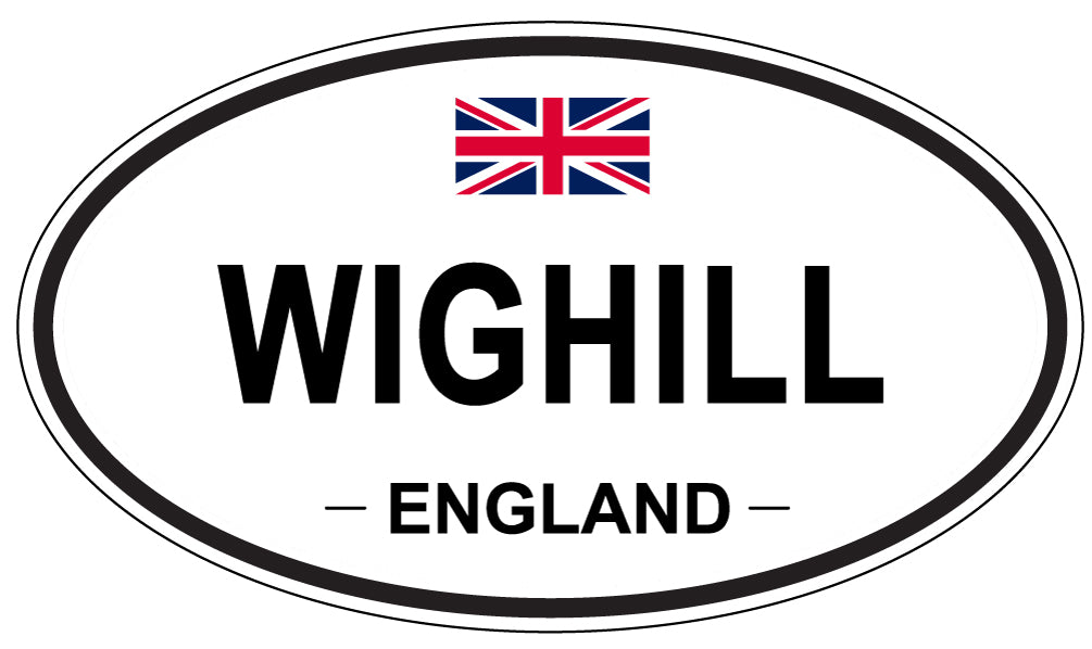 WIGHILL, England - Oval Magnet