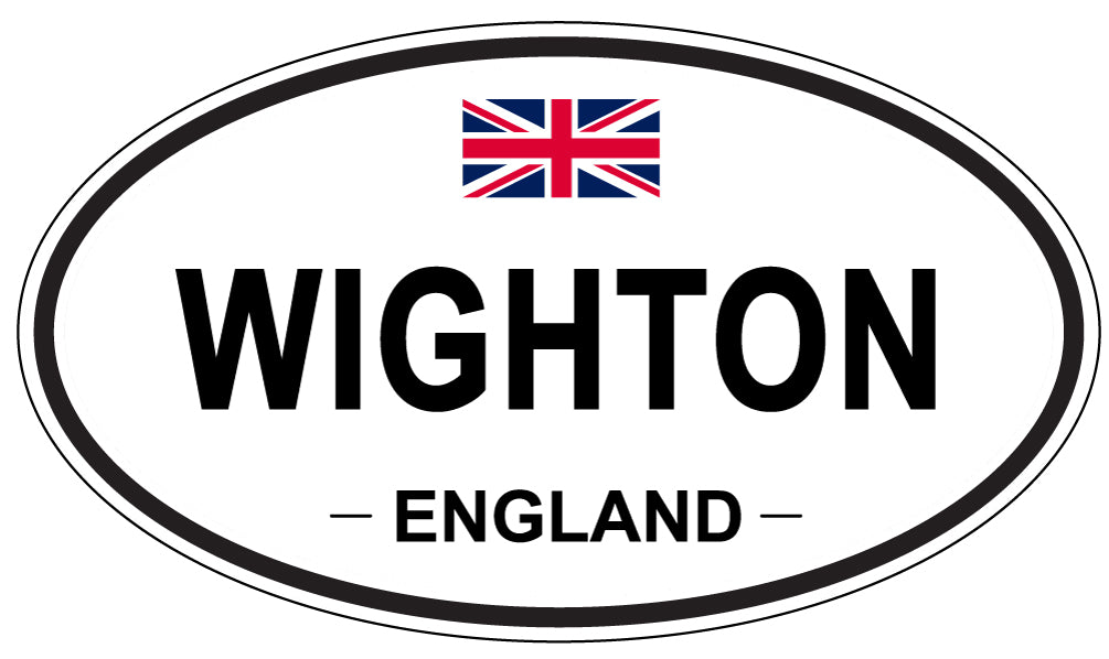 WIGHTON, England - Oval Magnet