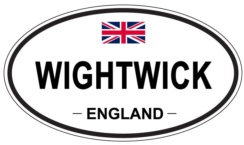 WIGHTWICK, England - Oval Magnet