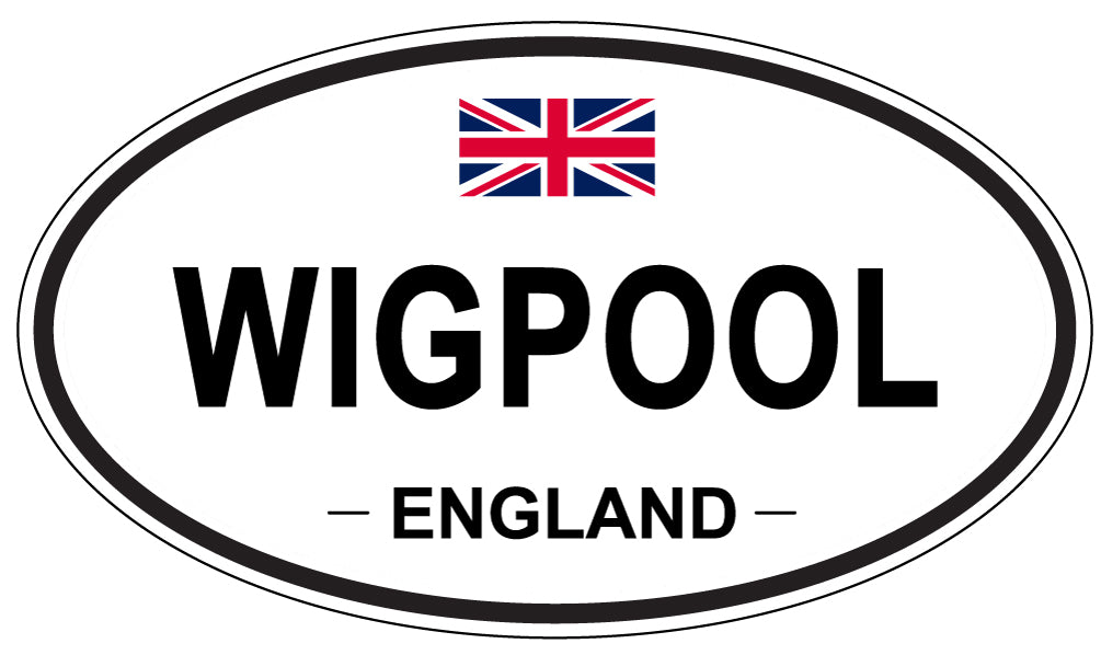 WIGPOOL, England - Oval Magnet