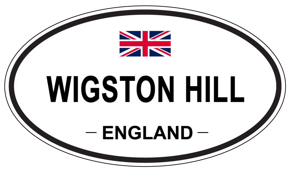 WIGSTON HILL, England - Oval Magnet