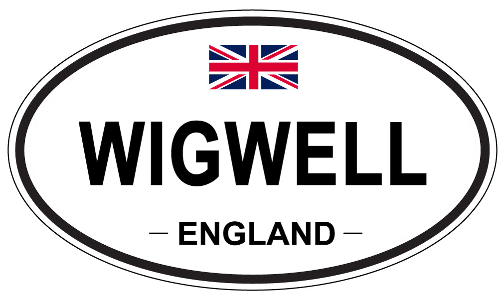 WIGWELL, England - Oval Magnet