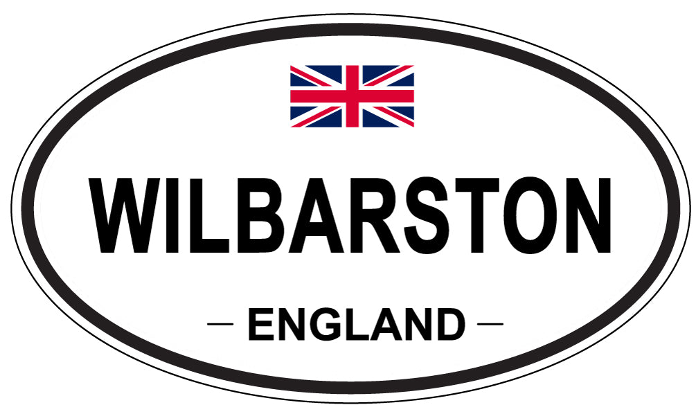 WILBARSTON, England - Oval Magnet