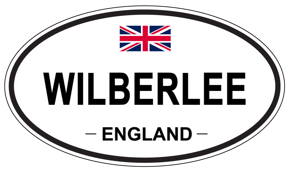 WILBERLEE, ENGLAND - Oval Sticker