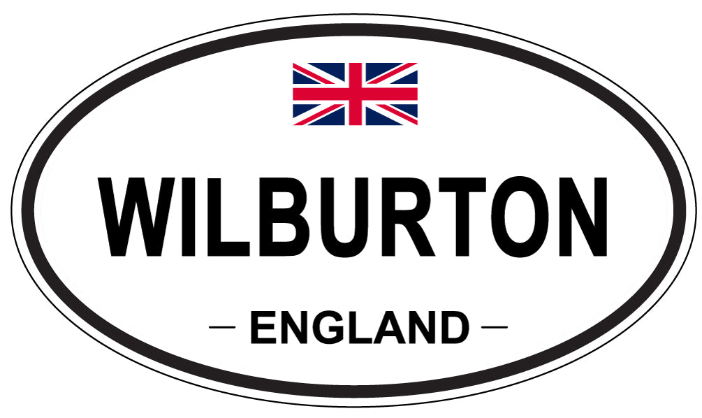 WILBURTON, England - Oval Magnet