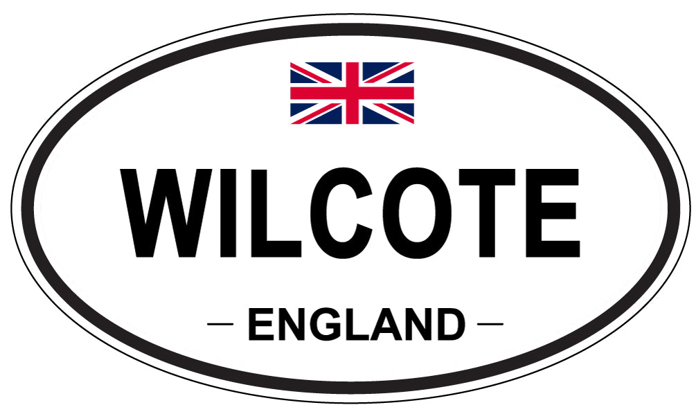 WILCOTE, England - Oval Magnet