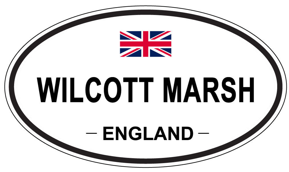 WILCOTT MARSH, England - Oval Magnet