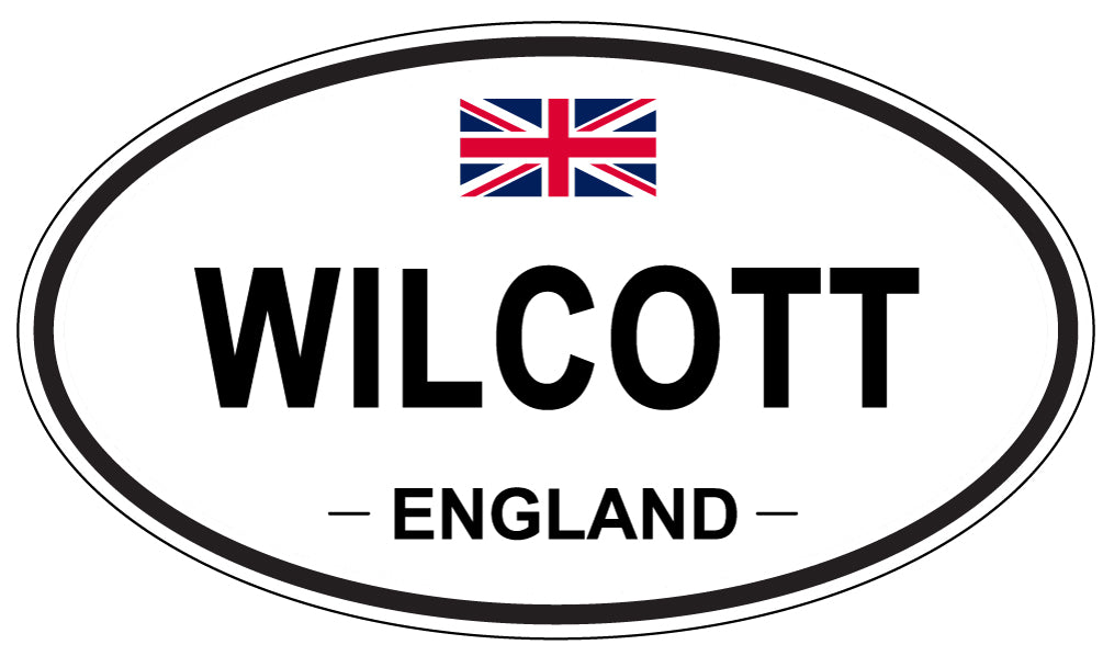 WILCOTT, England - Oval Magnet