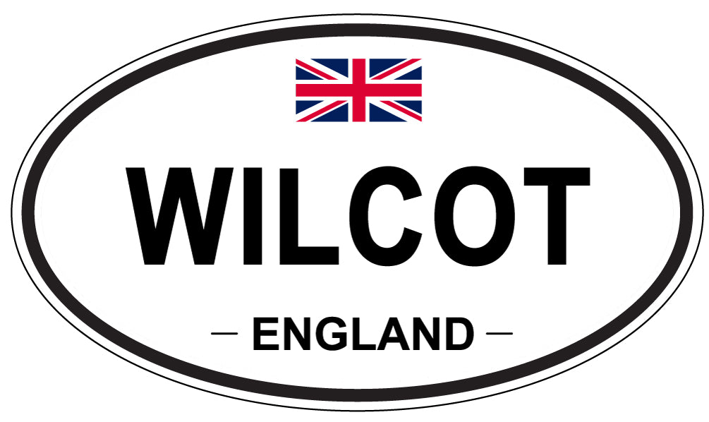 WILCOT, England - Oval Magnet
