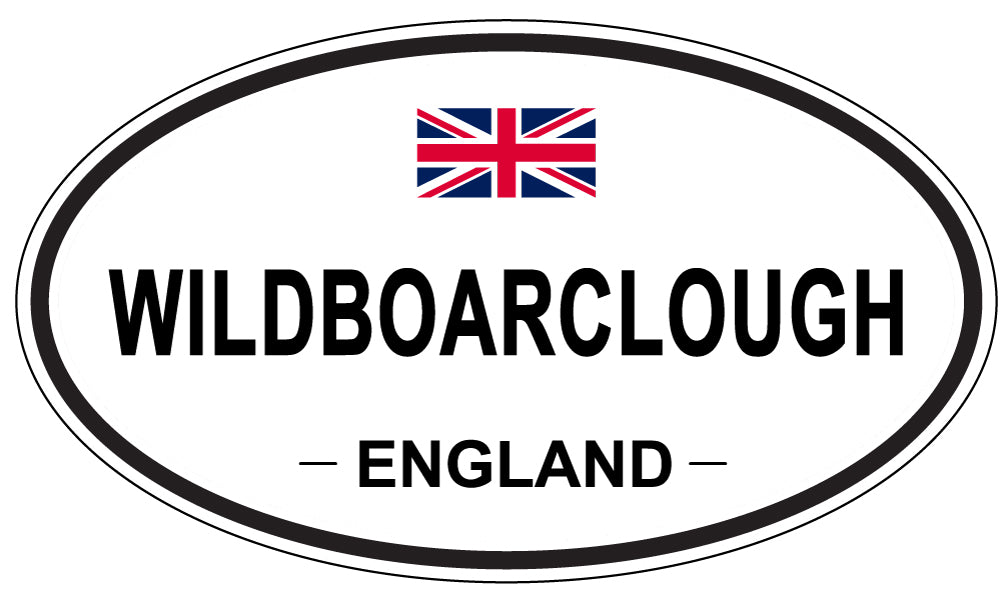 WILDBOARCLOUGH, England - Oval Magnet