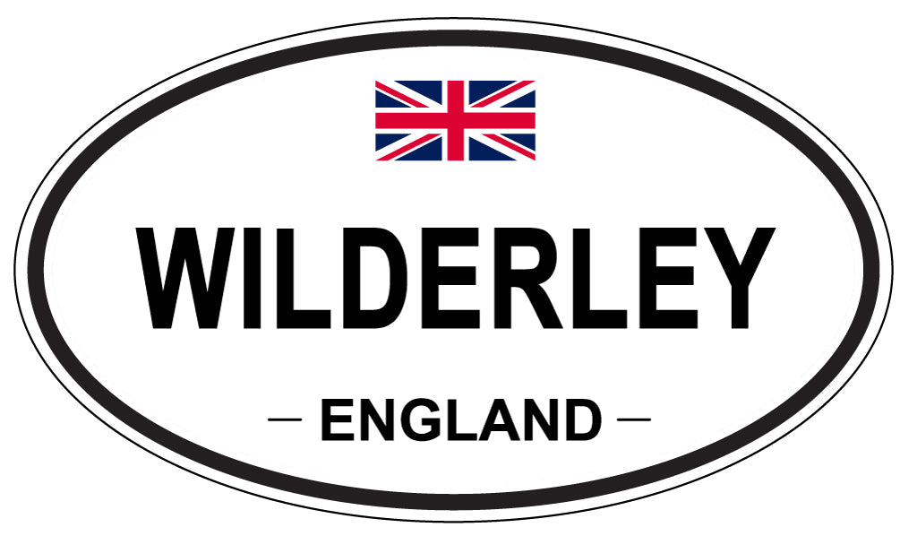 WILDERLEY, England - Oval Magnet