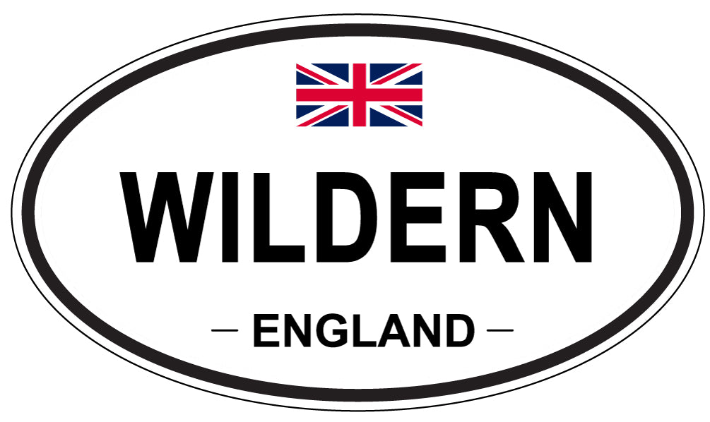 WILDERN, England - Oval Magnet