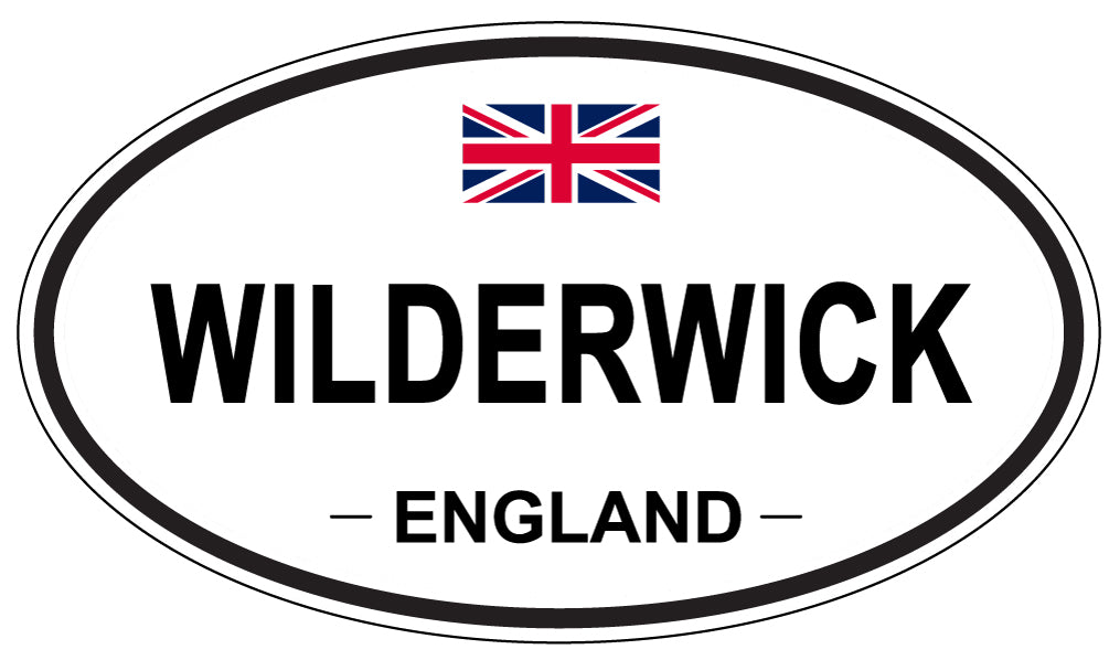 WILDERWICK, England - Oval Magnet