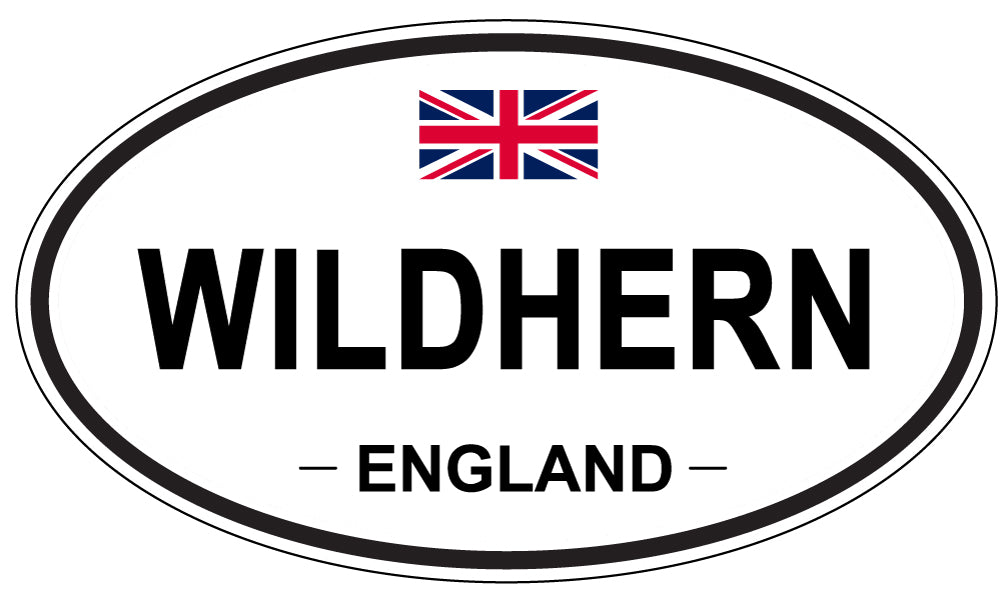 WILDHERN, England - Oval Magnet