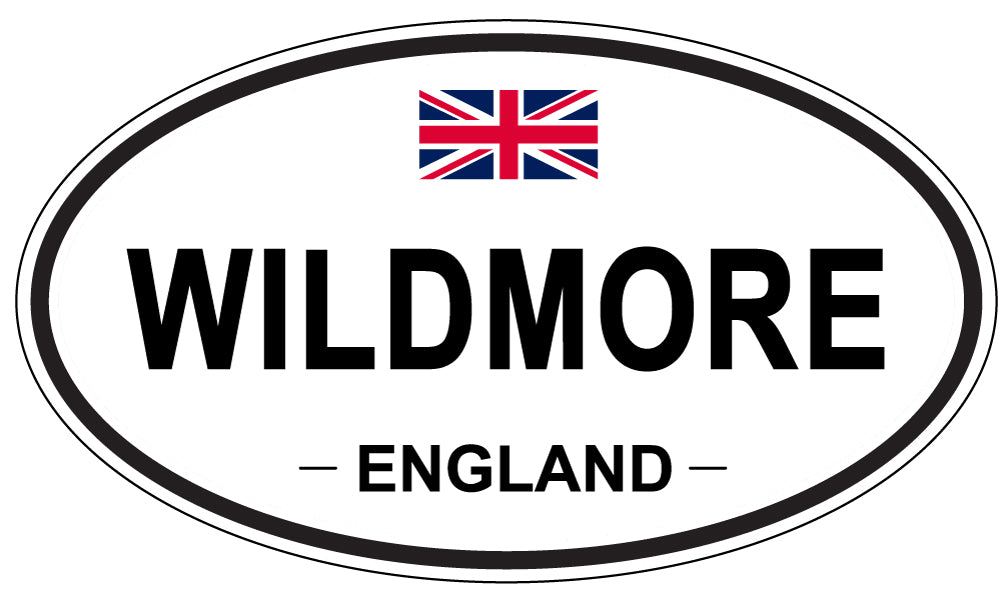 WILDMORE, England - Oval Magnet