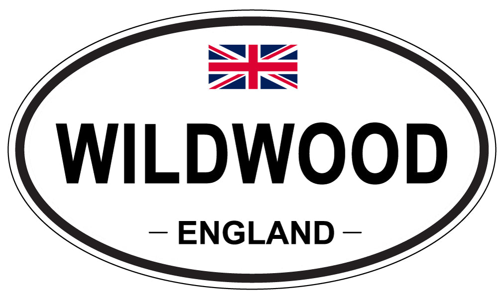 WILDWOOD, England - Oval Magnet