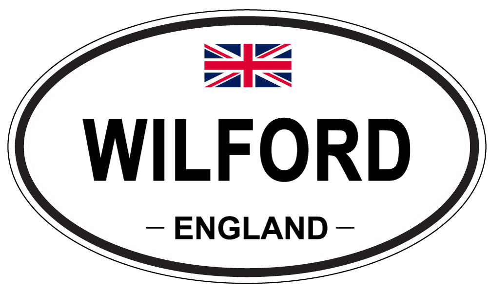 WILFORD, England - Oval Magnet