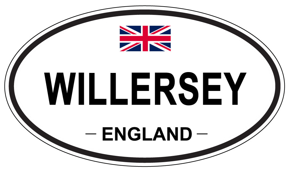WILLERSEY, England - Oval Magnet