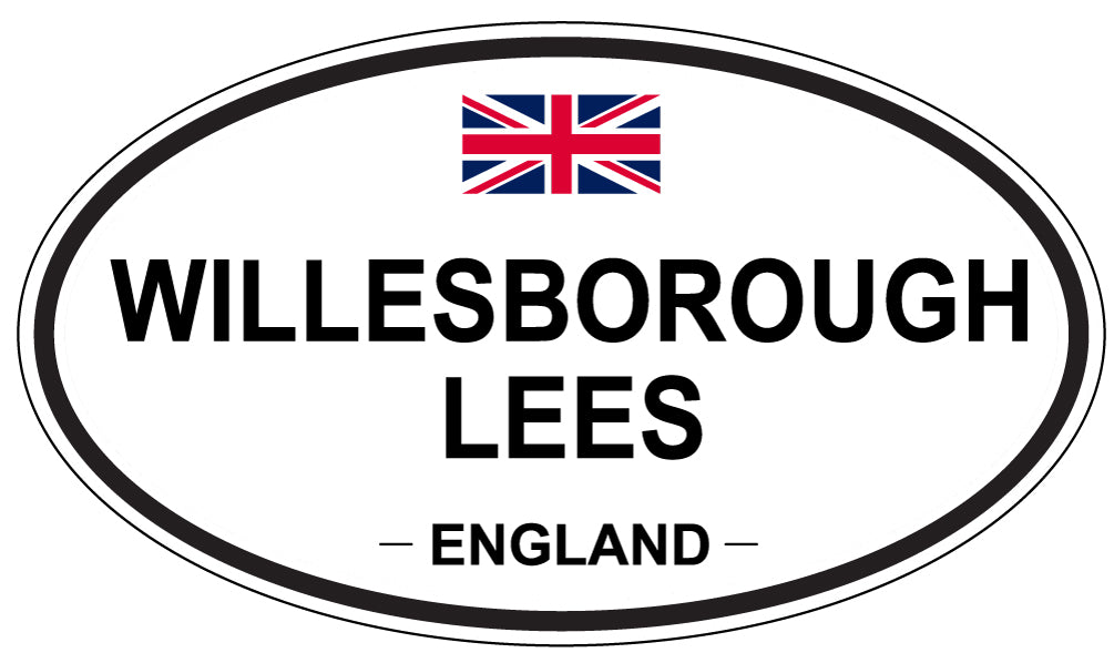 WILLESBOROUGH LEES, England - Oval Magnet