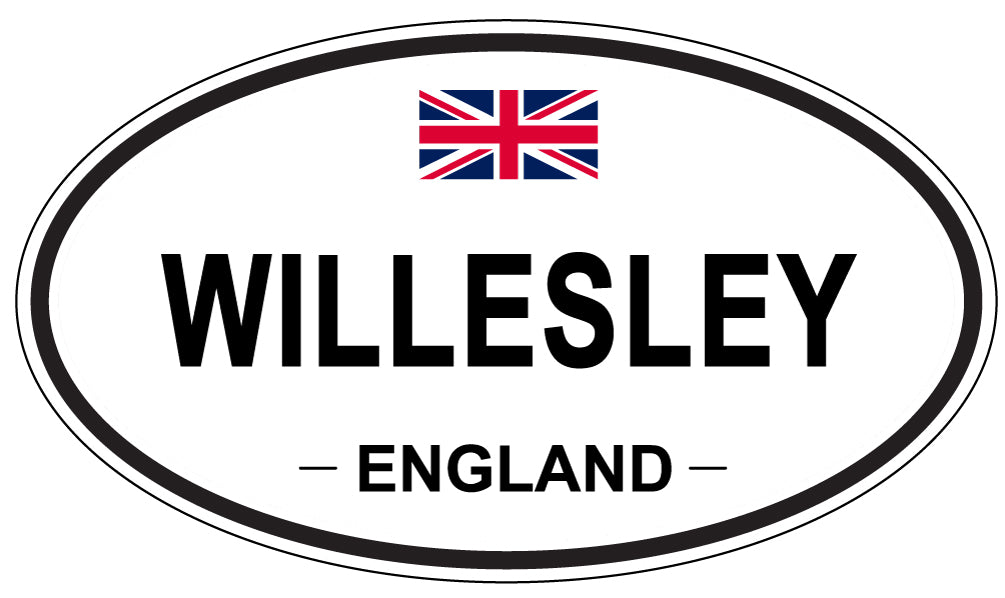 WILLESLEY, England - Oval Magnet