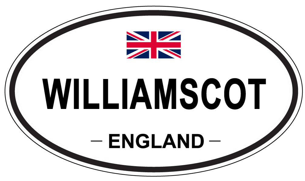 WILLIAMSCOT, England - Oval Magnet